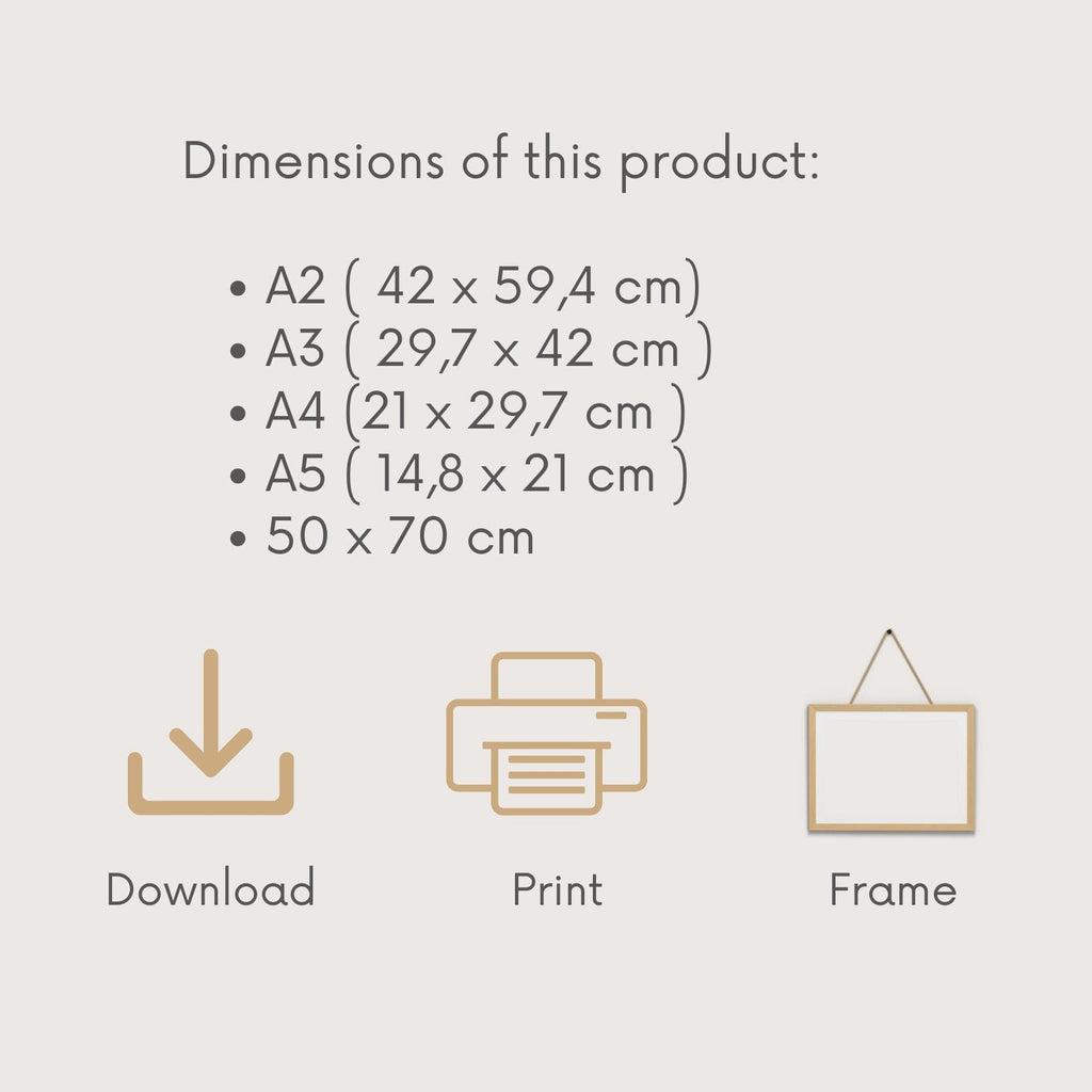 Seoul Cityscape Print – South Korea Travel Poster (Digital Download)