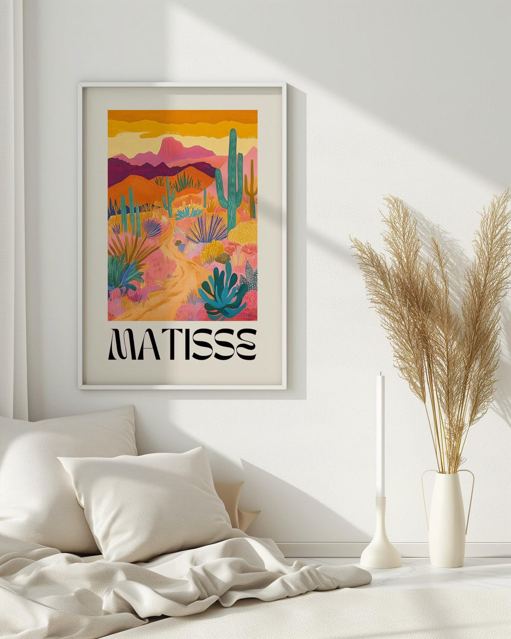 Matisse-Inspired Landscape Poster – Museum Exhibition Art Print | Digital Download