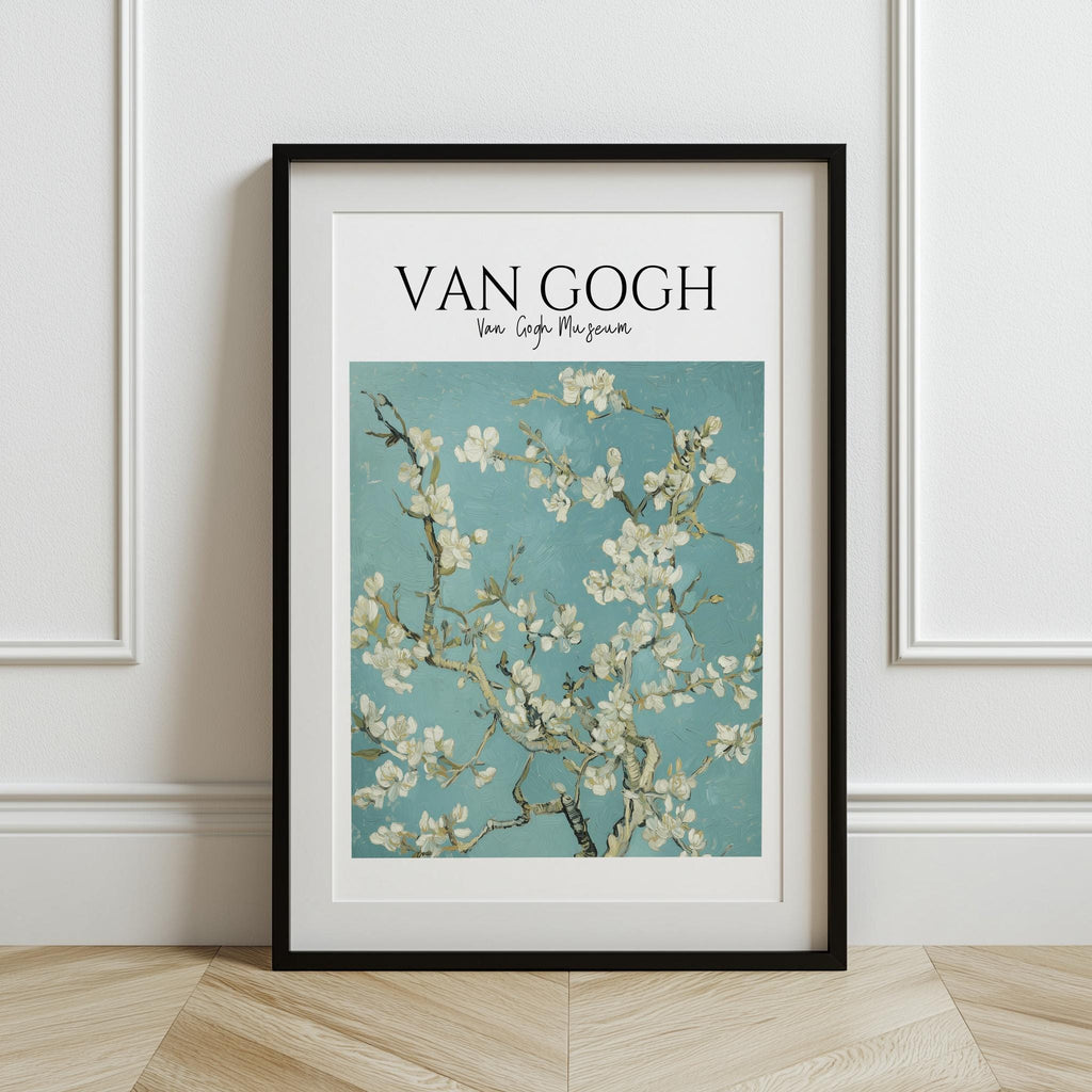Van Gogh Almond Blossom Art Print – Classic Floral Museum Poster (Digital Download)