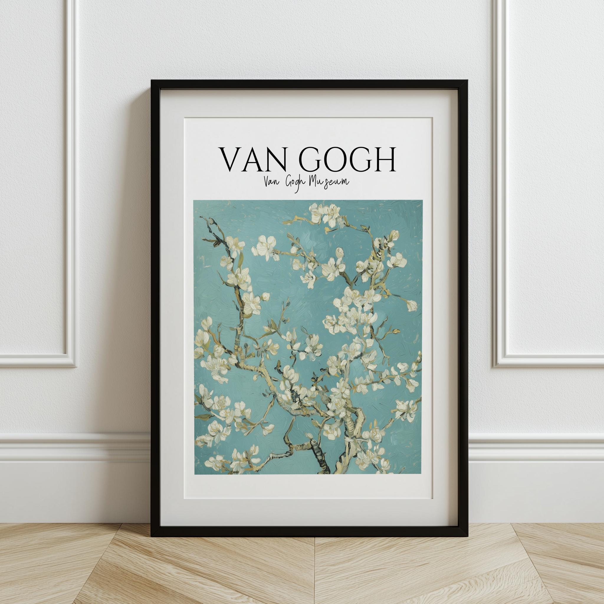 Van Gogh Almond Blossom Art Print – Classic Floral Museum Poster (Digital Download)