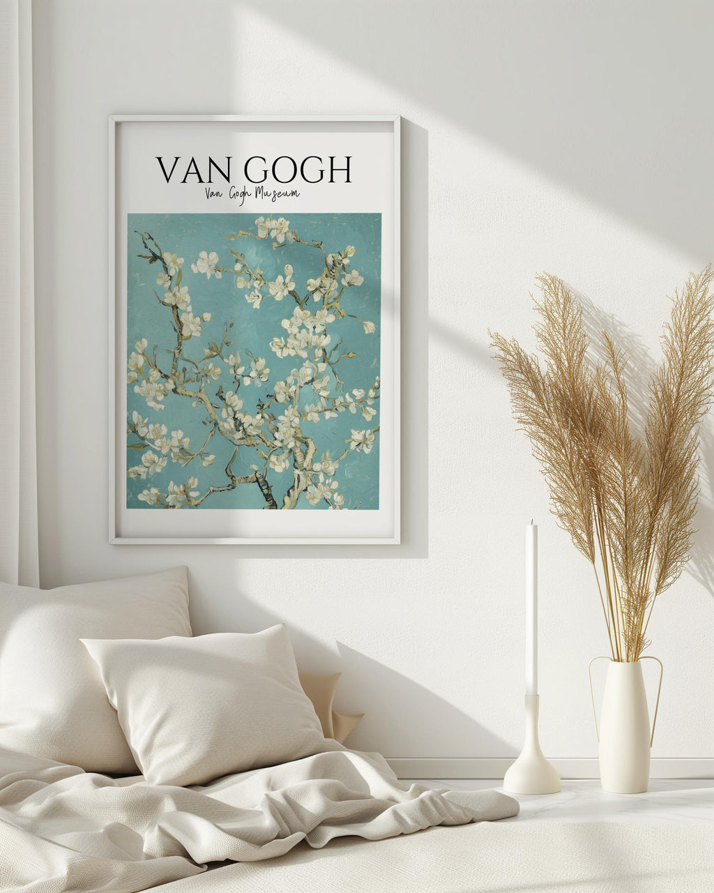 Van Gogh Almond Blossom Art Print – Classic Floral Museum Poster (Digital Download)