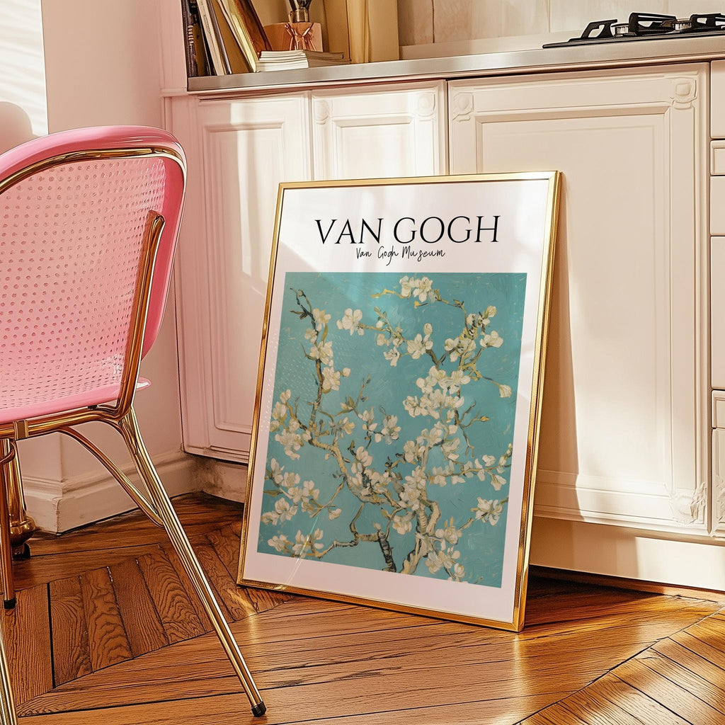 Van Gogh Almond Blossom Art Print – Classic Floral Museum Poster (Digital Download)