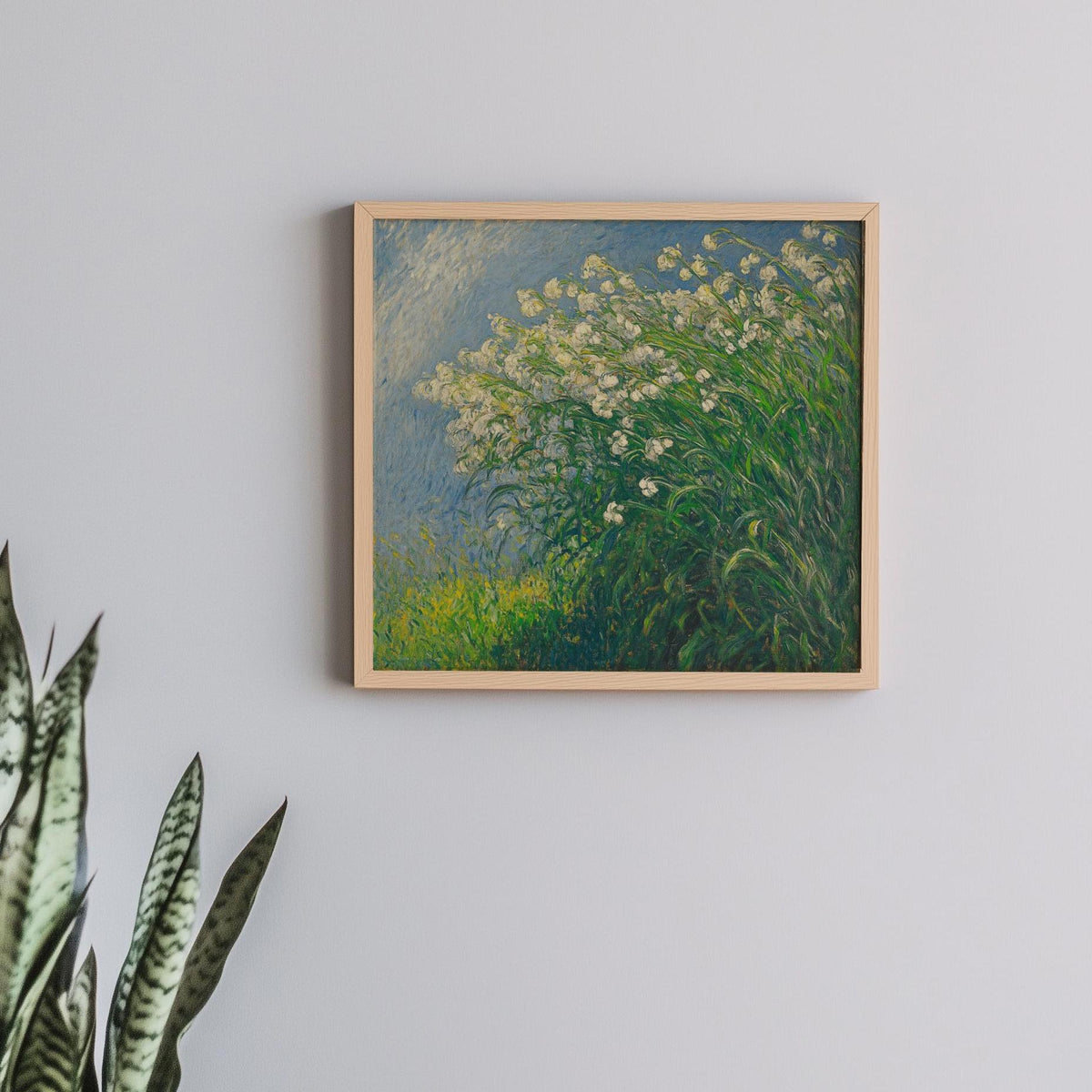 Claude Monet Lily of the Valley Art Print Floral Wall Art - Digital Download