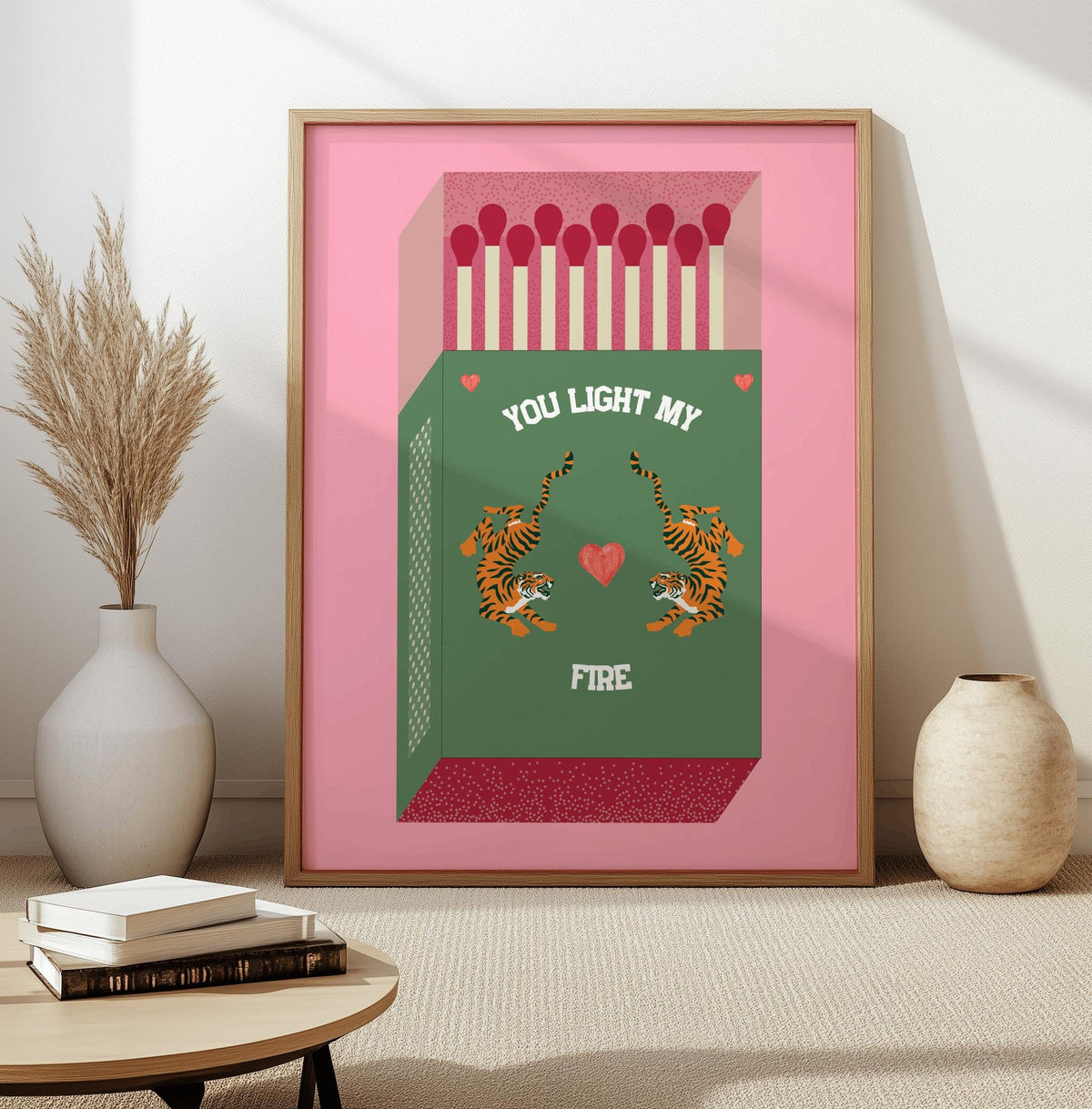Match Made in Heaven Print Retro Matchbox Wall Art - Digital Download