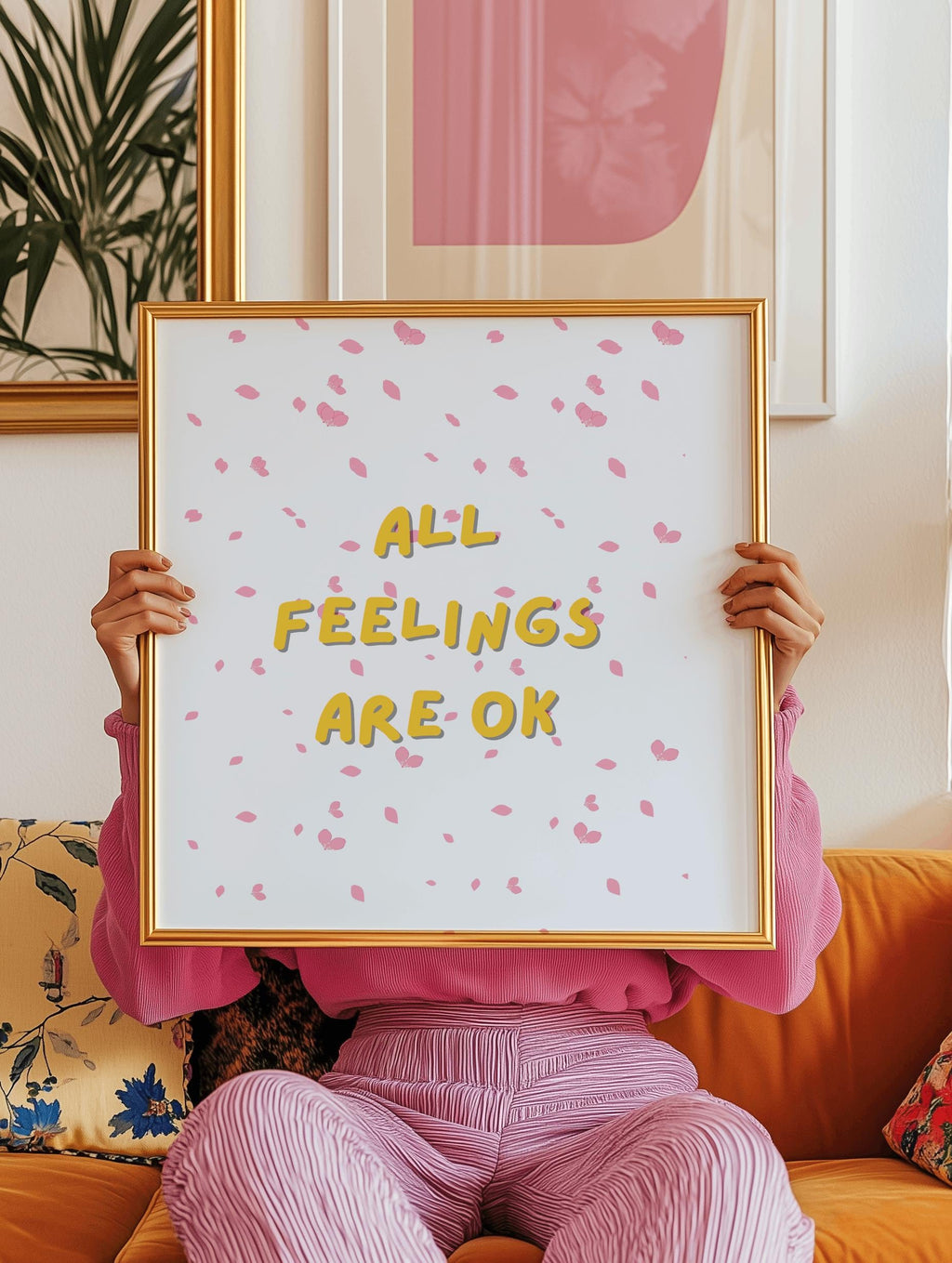 All Feelings Are OK Emotions Chart Classroom Poster - Digital Download