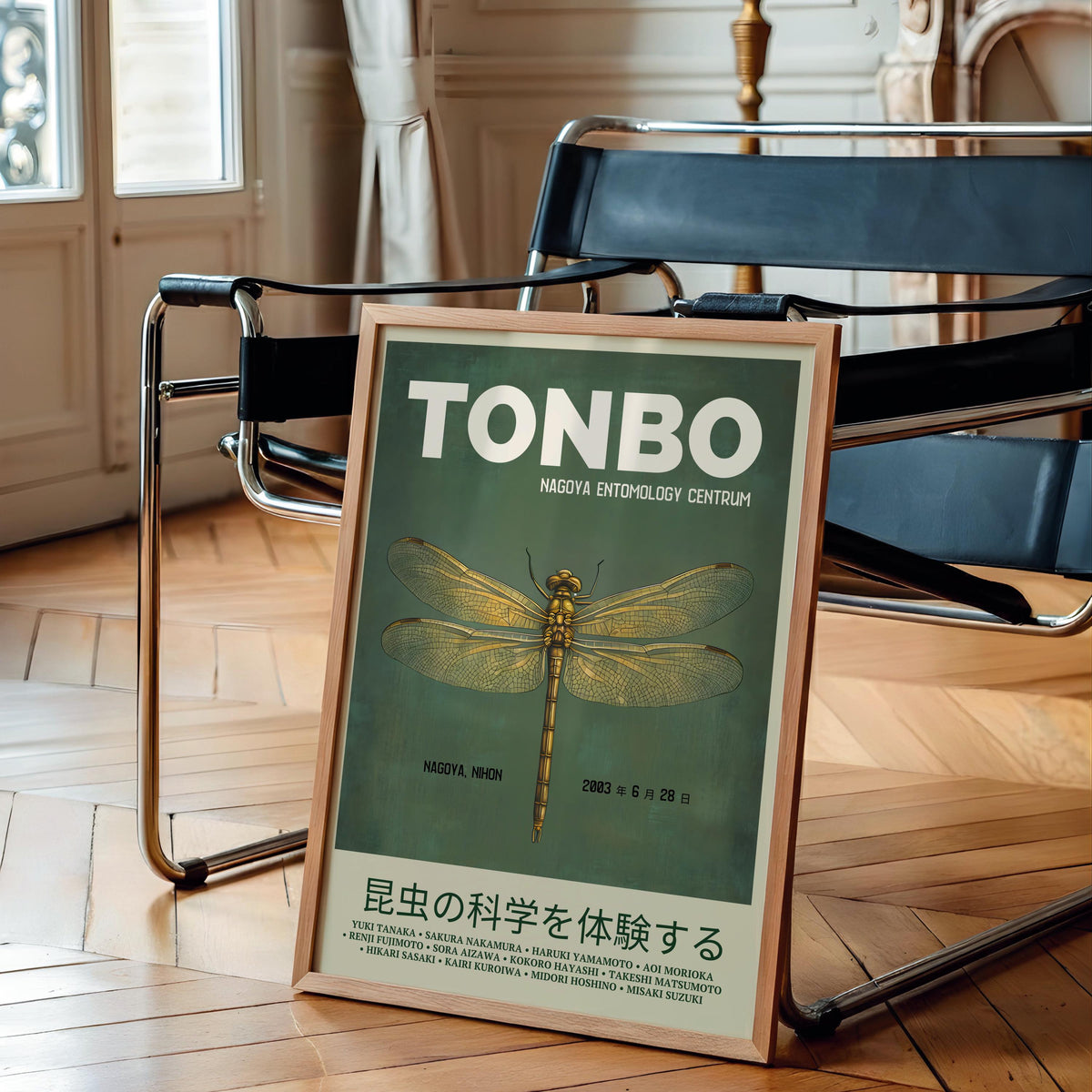 Tonbo Dragonfly Exhibition Print Nagoya Japanese Wall Art - Digital Download