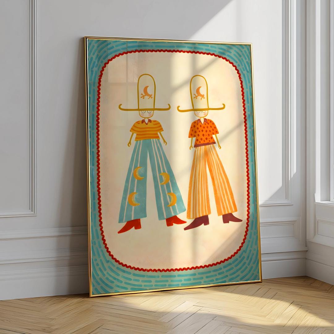 Cowgirl Western Print Southwestern Cowboy Wall Art - Digital Download